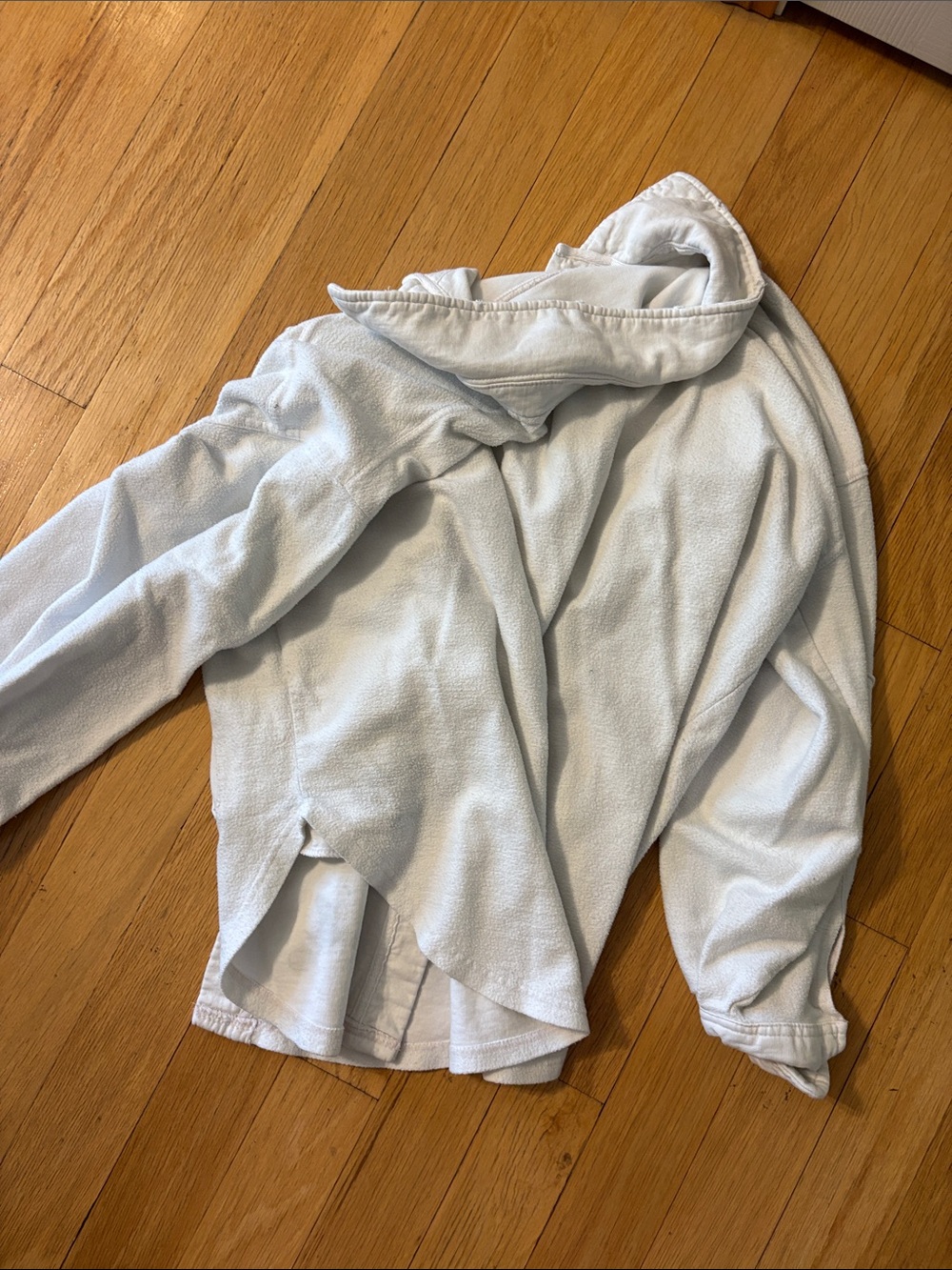 Free People Pale Blue Button-Front Shacket - Picture 5 of 6